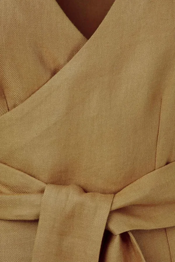 Giuliva Heritage Lyra Dress in Linen<Women Dresses