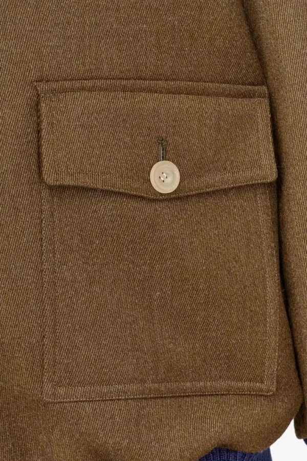 Giuliva Heritage Marcello Jacket in Wool Whipcord< Jackets