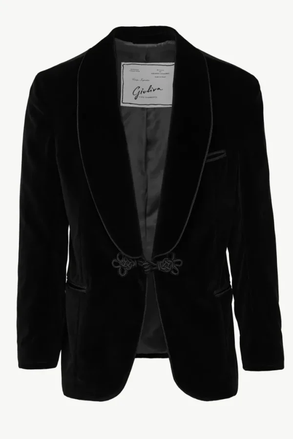 Giuliva Heritage Mario Dinner Jacket in Velvet< Jackets | Blazers