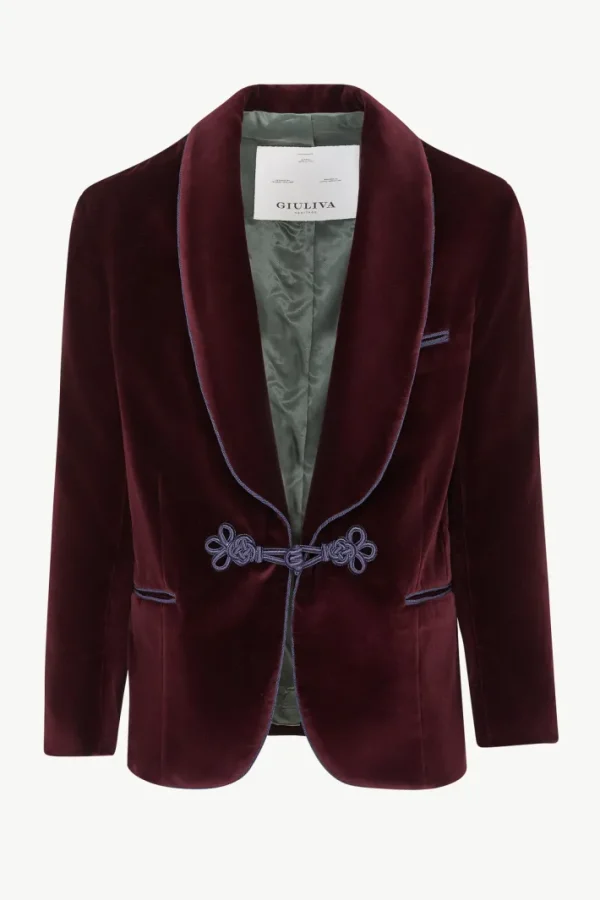 Giuliva Heritage Mario Dinner Jacket in Velvet< Jackets | Blazers