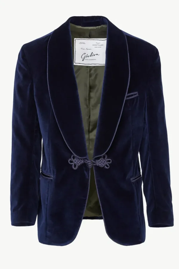 Giuliva Heritage Mario Dinner Jacket in Velvet< Jackets | Blazers