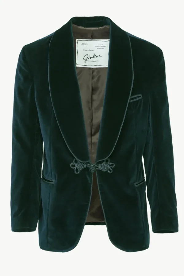 Giuliva Heritage Mario Dinner Jacket in Velvet< Blazers | Jackets