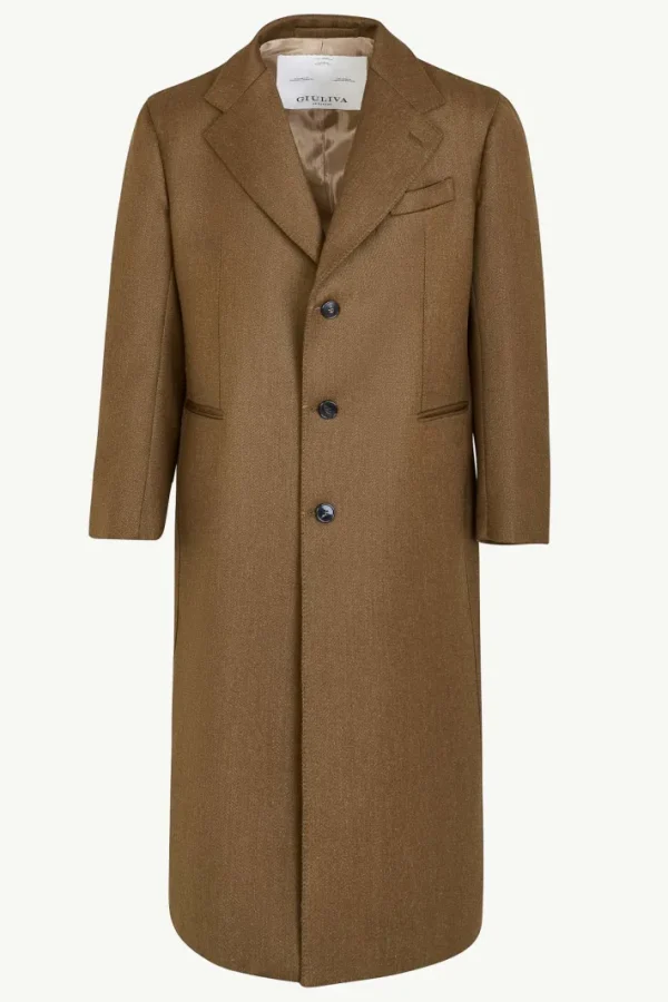 Giuliva Heritage Mark Coat in Wool Whipcord< Coats