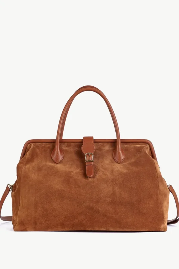 Giuliva Heritage Mary Poppins Bag in Suede and Leather<Women Leather Goods | Bags