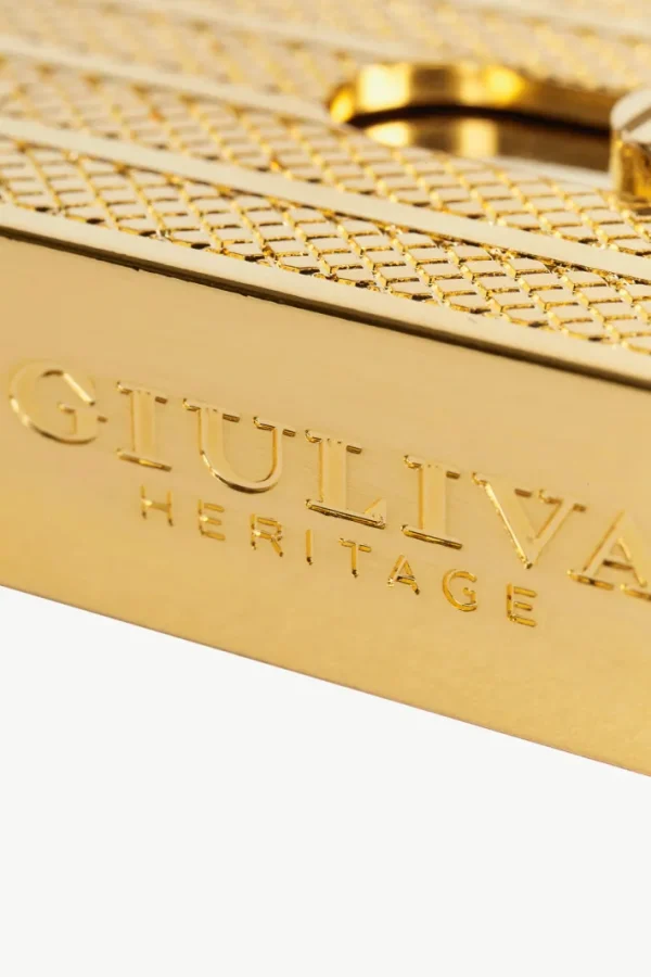 Giuliva Heritage Matches Box in Brass with Gold Finish<Women Accessories | Accessories