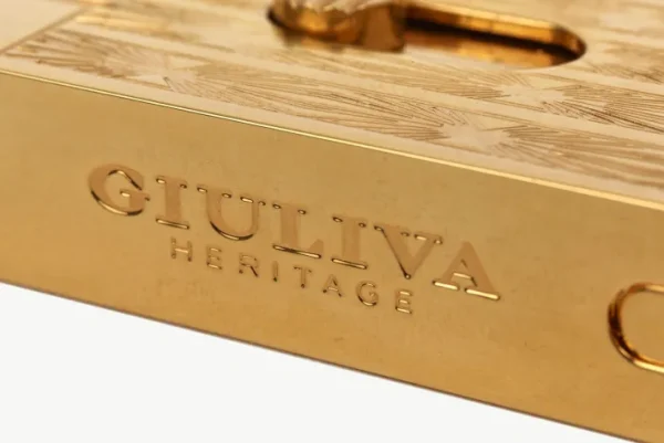 Giuliva Heritage Matches Box in Brass with Gold Finish<Women Accessories | Accessories