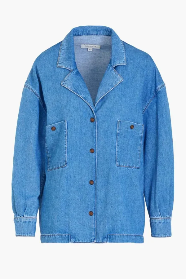 Giuliva Heritage Meryl Jacket in Denim<Women Tops