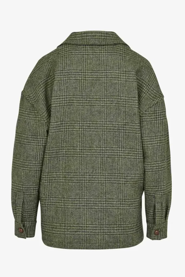 Giuliva Heritage Meryl Shirt in Wool Check<Women Tops