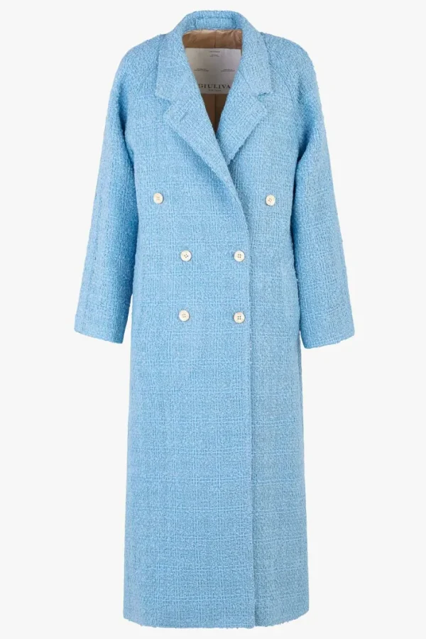 Giuliva Heritage Mona Coat in Wool & Mohair Bouclé<Women Coats