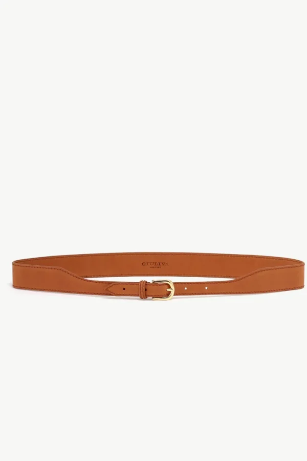 Giuliva Heritage Mono Belt in Leather<Women Accessories