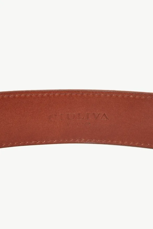 Giuliva Heritage Mono Belt in Leather<Women Accessories