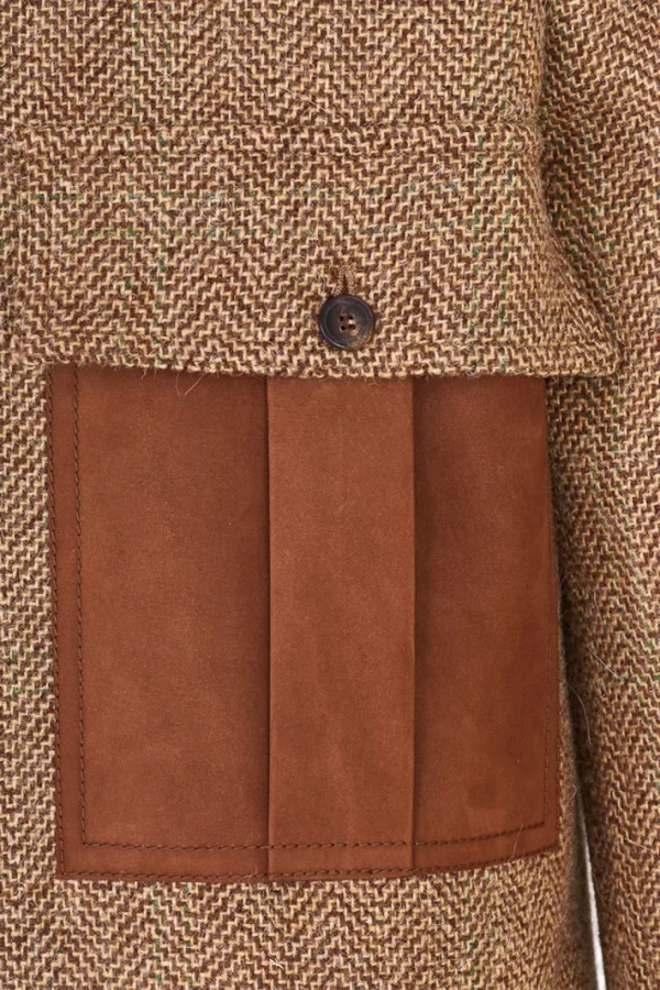 Giuliva Heritage Newton Jacket in Wool Herringbone< Jackets