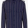 Giuliva Heritage Newton Jacket in Wool Pinstripe< Jackets