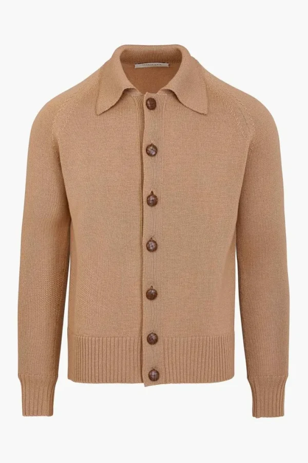 Giuliva Heritage Nino Cardigan in Virgin Wool< Knitwear