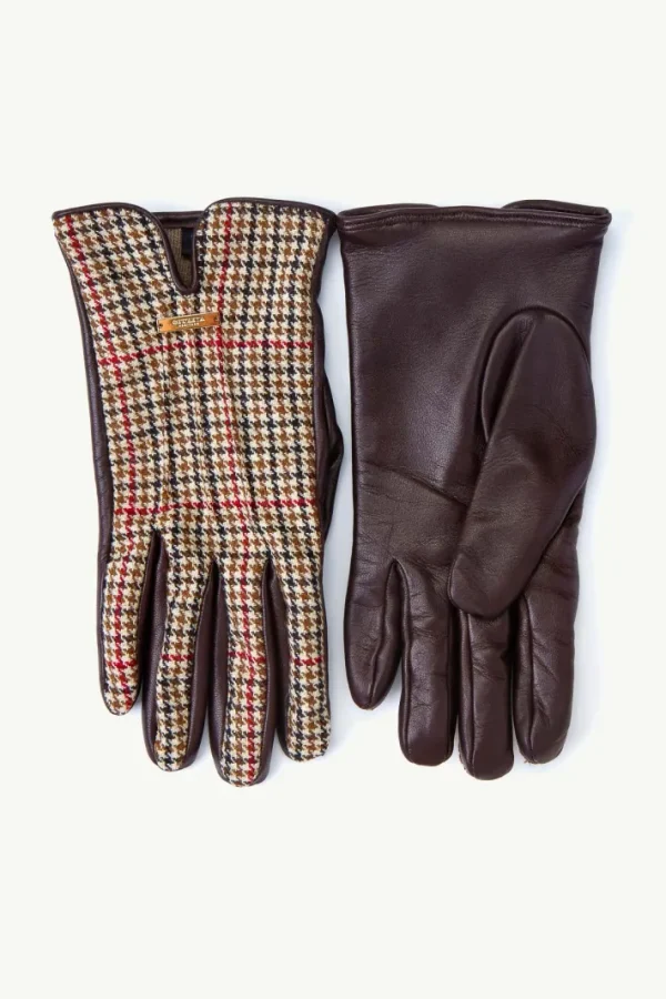 Giuliva Heritage Norfolk Men’s Gloves in Fabric and Leather< Accessories