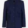 Giuliva Heritage Officer Jacket in Wool Bouclé<Women Jackets