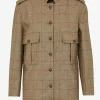 Giuliva Heritage Officer Jacket in Wool Tweed<Women Jackets