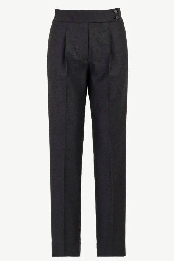 Giuliva Heritage Other Smoking Trousers in Wool Flannel<Women Trousers