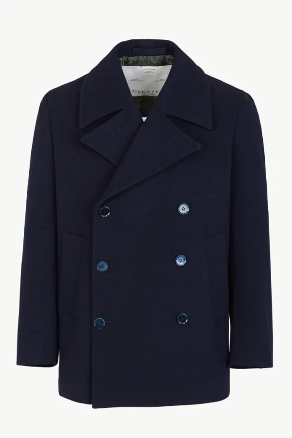 Giuliva Heritage Ottone Coat in Virgin Wool< Coats