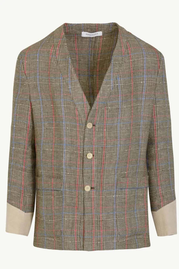 Giuliva Heritage Pablo Blazer in Linen Weave< Blazers