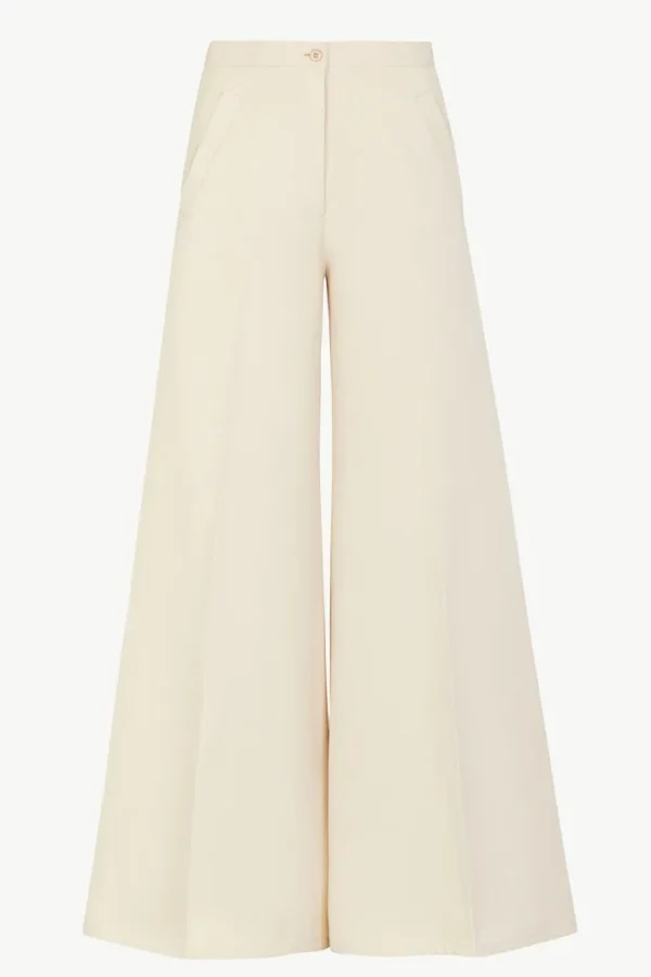 Giuliva Heritage Paola Trousers in Cotton and Silk Blend<Women Trousers