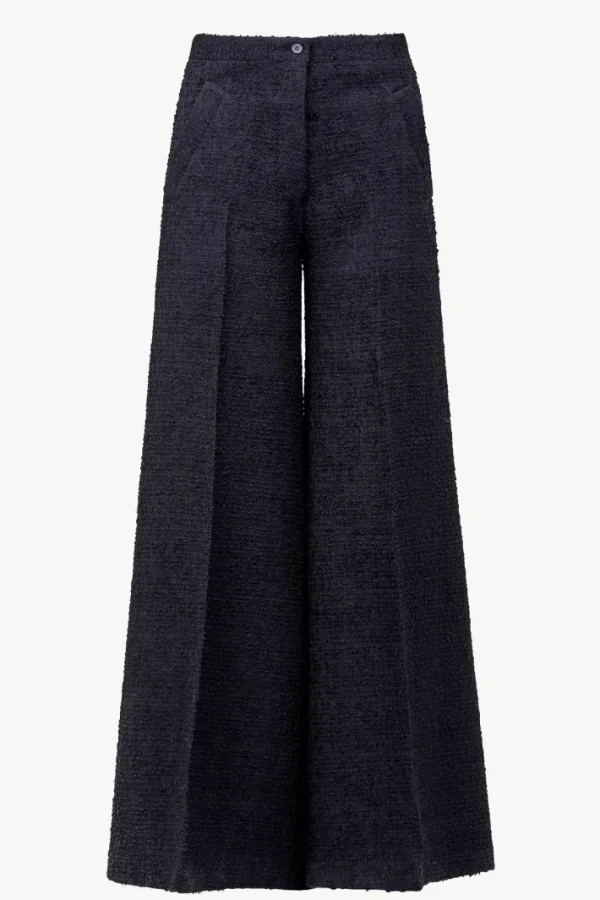 Giuliva Heritage Paola Trousers in Wool Bouclé<Women Trousers