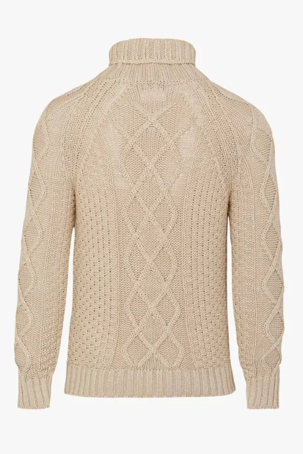 Giuliva Heritage Priamo Sweater in Linen Knit< Knitwear