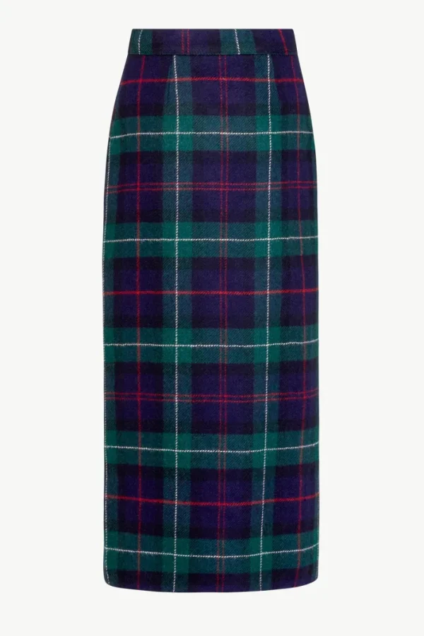 Giuliva Heritage Sadie Skirt in Wool Check<Women Skirts