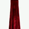 Giuliva Heritage Sage Dress in Cotton Blend Velvet<Women Dresses