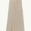 Giuliva Heritage Sandy Skirt in Textured Cotton Knit<Women Skirts