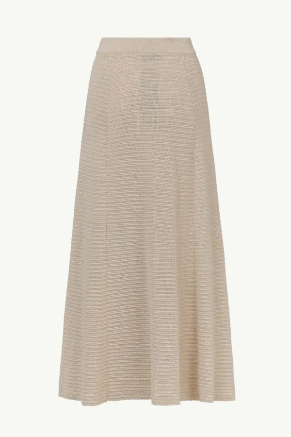 Giuliva Heritage Sandy Skirt in Textured Cotton Knit<Women Skirts