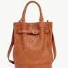 Giuliva Heritage Secchiello Bag in Braided Leather<Women Bags