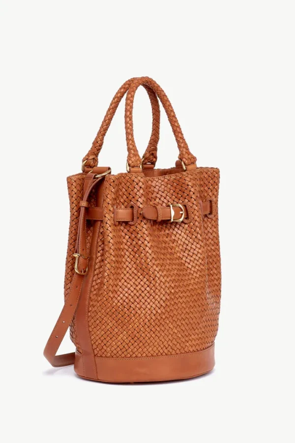 Giuliva Heritage Secchiello Bag in Braided Leather<Women Bags