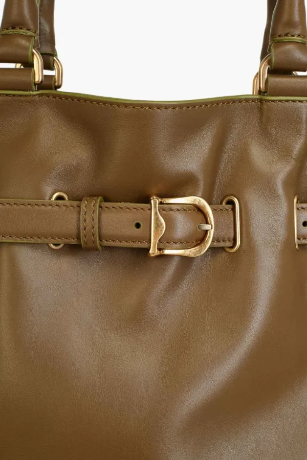 Giuliva Heritage Secchiello Bag in Leather<Women Bags