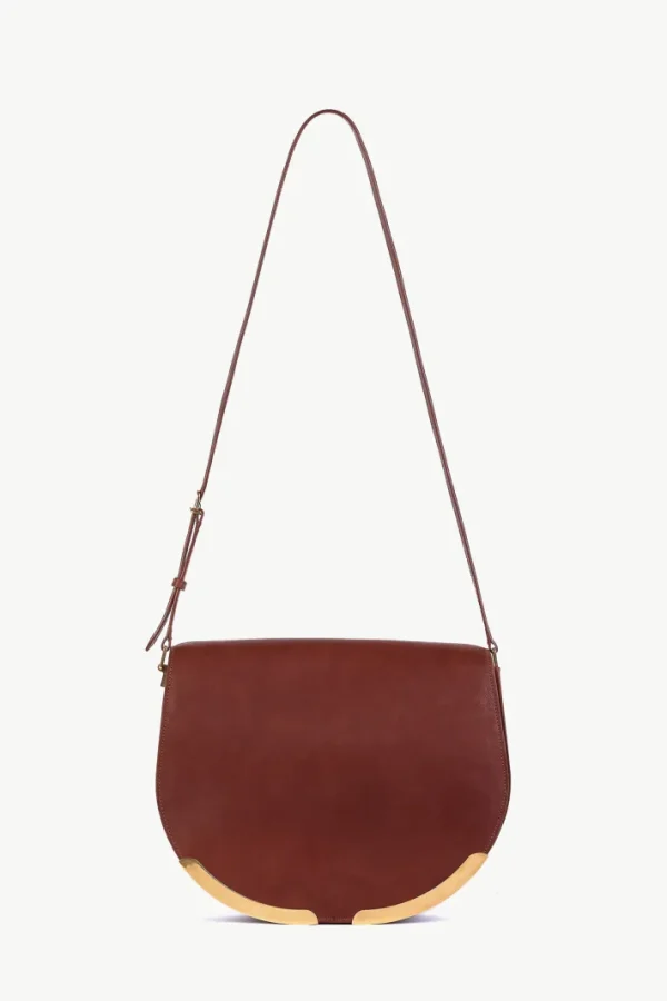 Giuliva Heritage Sella Bag in Leather and Brass<Women Bags