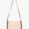 Giuliva Heritage Sella Bag in Suede and Leather<Women Bags