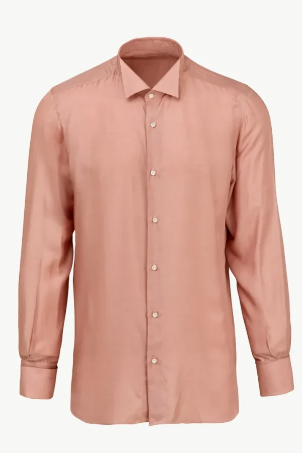 Giuliva Heritage Smoking Shirt in Silk Blend< Shirts