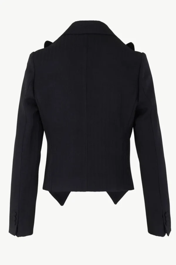 Giuliva Heritage Spencer Blazer in Wool Jacquard<Women Blazers