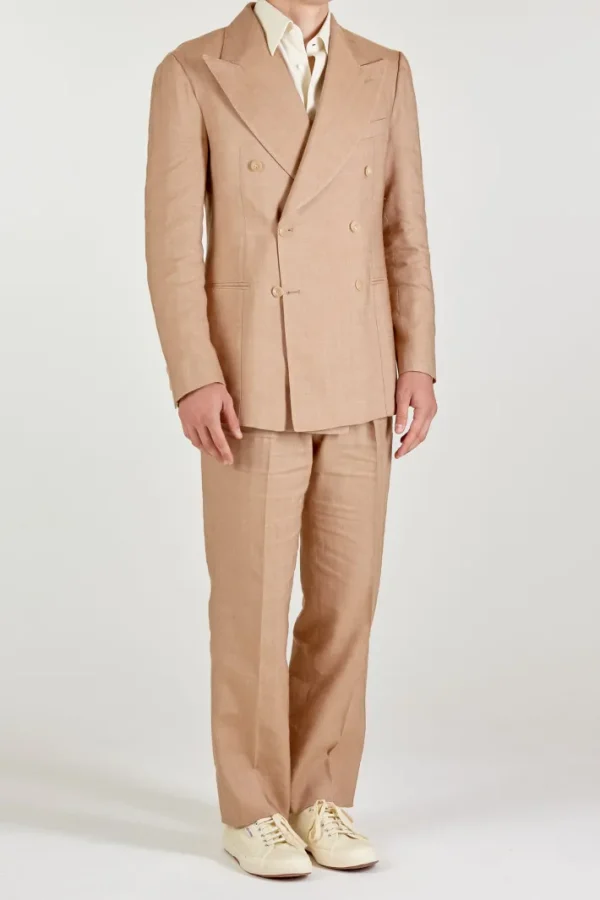 Giuliva Heritage Stefano Blazer in Linen and Alpaca< Blazers