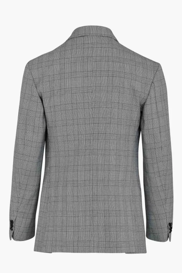 Giuliva Heritage Stefano Blazer in Wool Glen Check< Blazers