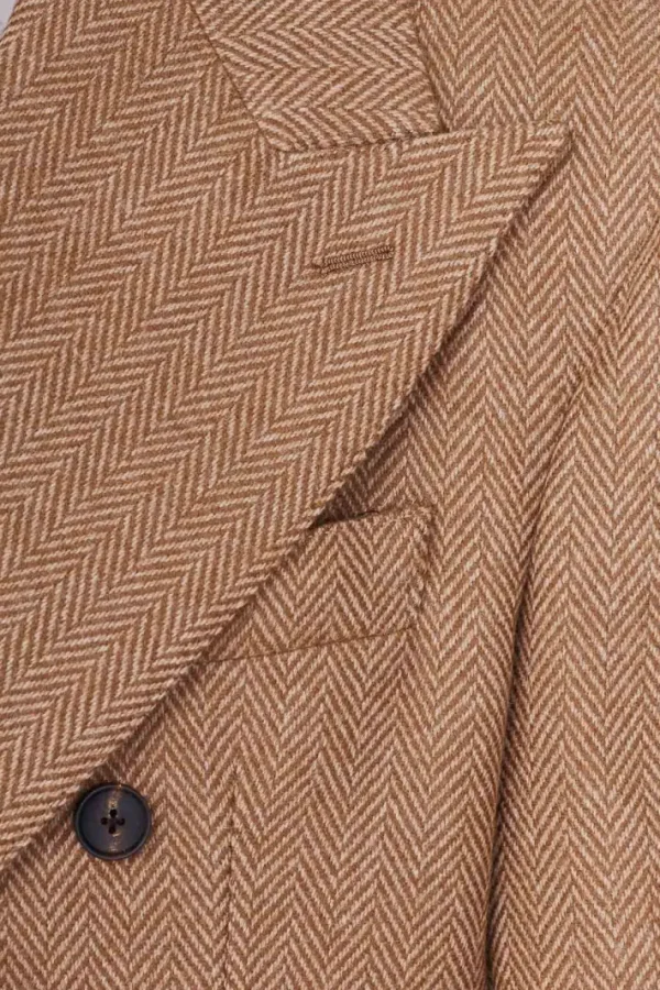 Giuliva Heritage Stefano Blazer in Wool Herringbone< Blazers