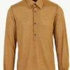 Giuliva Heritage Taddeo Polo Shirt in Wool and Alpaca< Shirts | Polos