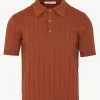 Giuliva Heritage Tazio Polo in Cotton Knit< Polos | Knitwear