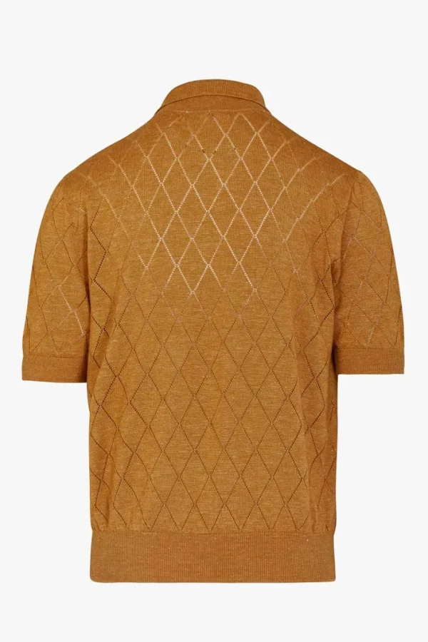 Giuliva Heritage Teo Sweater in Silk, Cashmere and Linen Knit< Polos | Knitwear