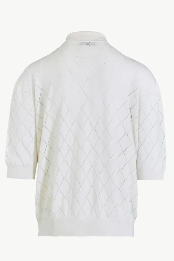 Giuliva Heritage Teo Sweater in Silk, Cashmere and Linen Knit< Polos | Knitwear