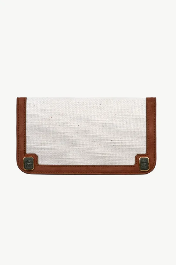 Giuliva Heritage Tobacco Pouch in Fabric and Suede<Women Leather Goods | Leather Goods