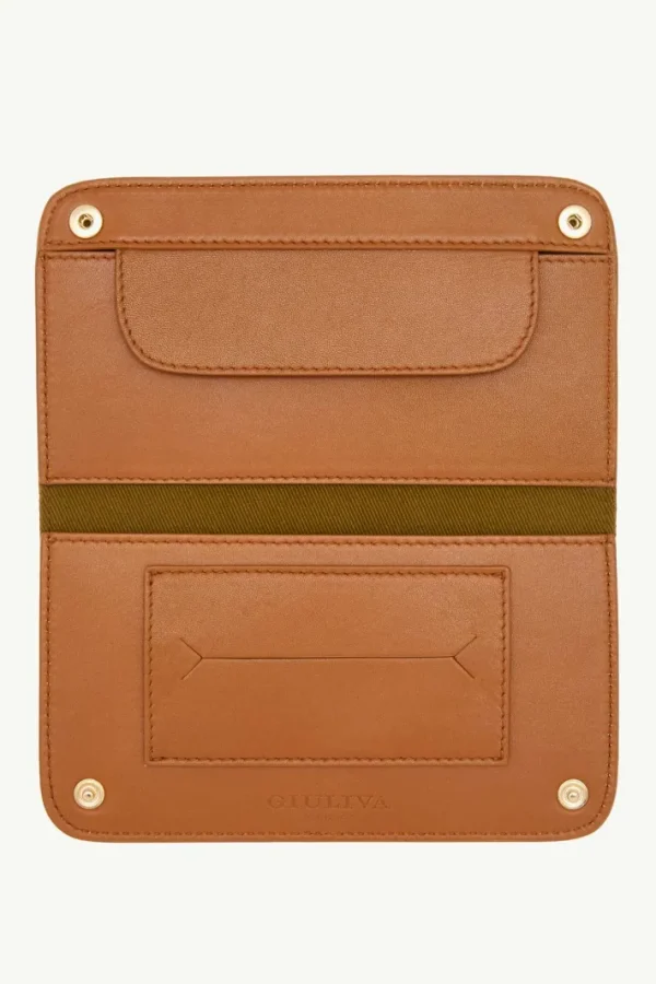 Giuliva Heritage Tobacco Pouch in Leather<Women Leather Goods | Leather Goods