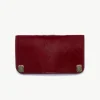 Giuliva Heritage Tobacco Pouch in Leather and Suede<Women Leather Goods | Leather Goods