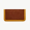 Giuliva Heritage Tobacco Pouch in Suede and Leather<Women Leather Goods | Leather Goods