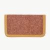 Giuliva Heritage Tobacco Pouch in Wool Tweed and Suede<Women Leather Goods | Leather Goods